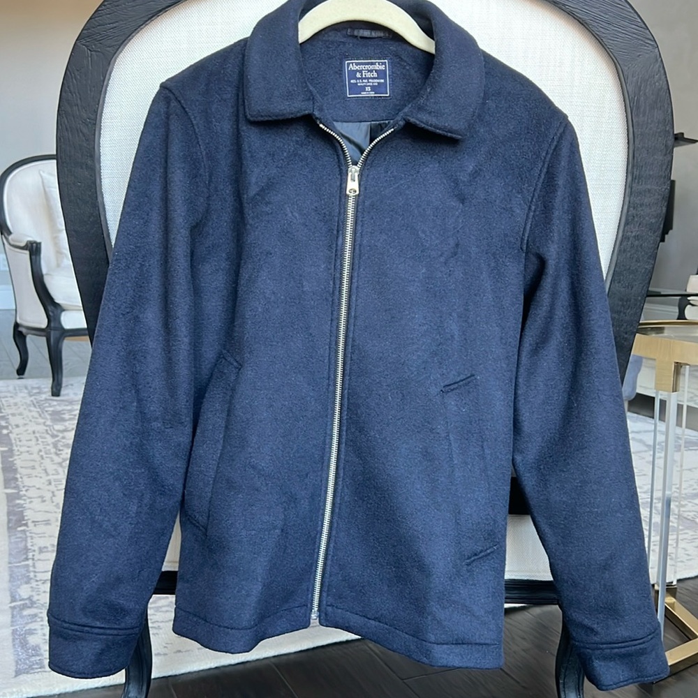 A&F wool blend jacket
